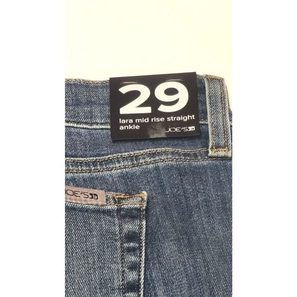 Joe's jeans Lara mid rise straight ankle women's size 29 - Picture 7 of 8